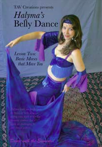 Halyma's Belly Dance DVD 2 cover