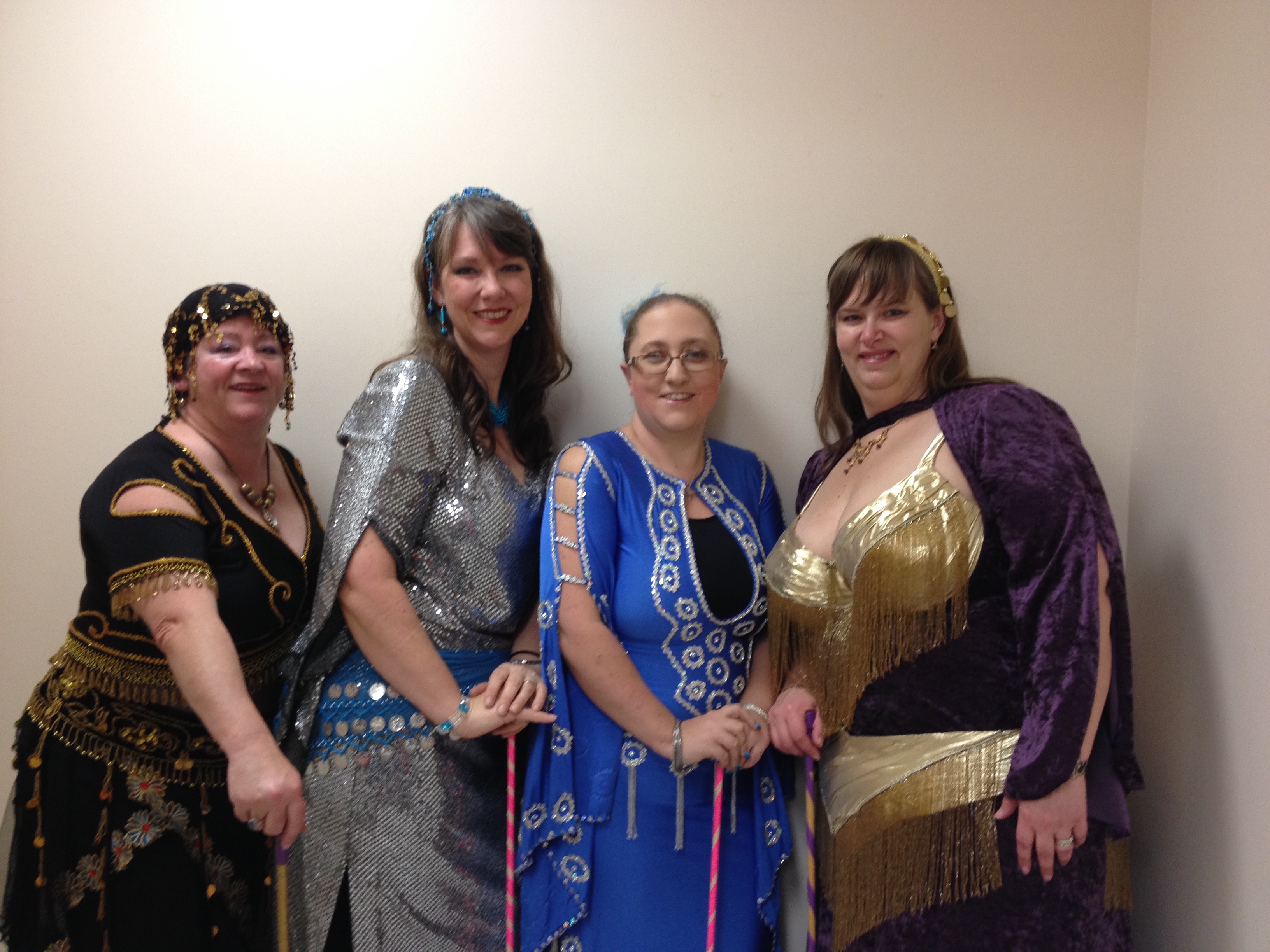 Siddiqah, Halyma, Madhumakiand Ammenah pre-show shot!